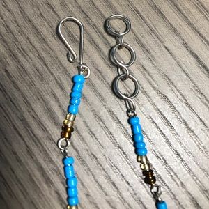 Jewelry - Handcrafted Seed Bead Necklace Earring Set Jewelry - Handcrafted Seed Bead Necklace Earring Set